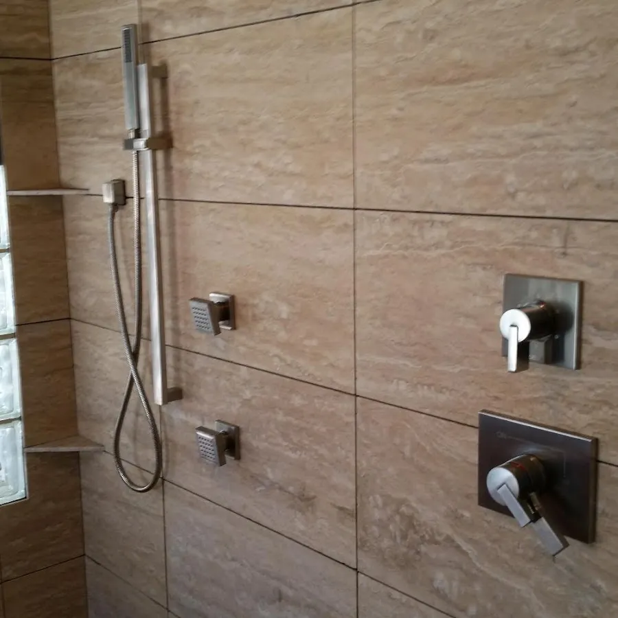 Shower fixture installation for Water Heater Installation in Medford